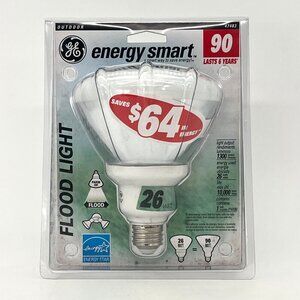 GE Energy Smart Star 26 Watt 90 PAR38 Outdoor Flood Light Bulb Exterior New